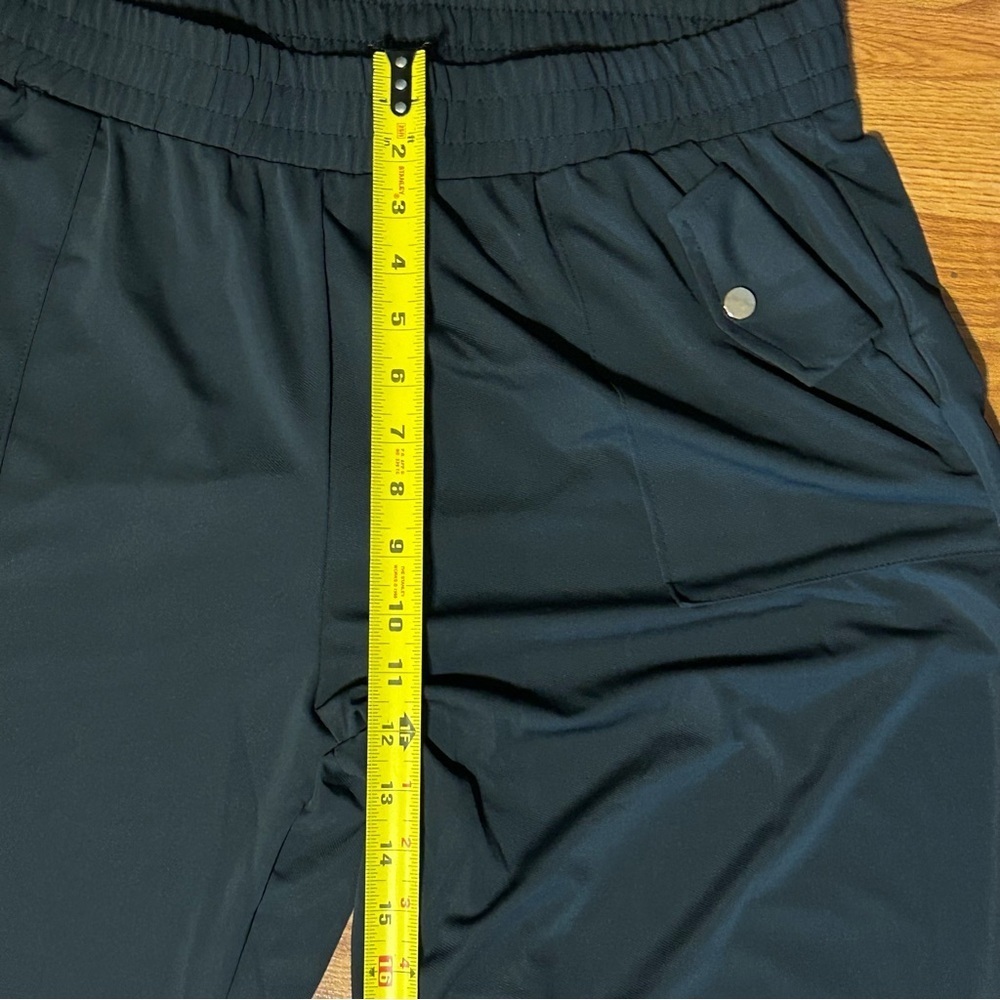 Maxe Collection Pants Black Plus Size 2X Elastic Waist Pockets Wide Leg Career - Picture 12 of 15